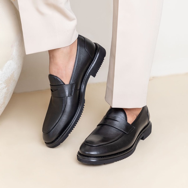 کفش مردانه رسمی طبی چرم با طراحی ارگونومیک و راحتی عالی