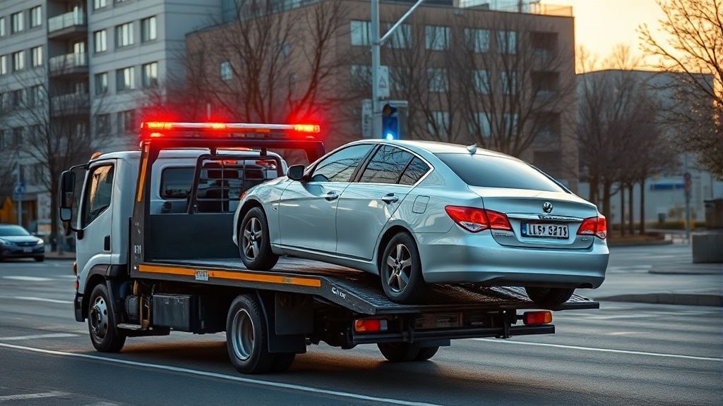 یدککشی خودرو توسط امداد کرمان موتور در سطح شهر