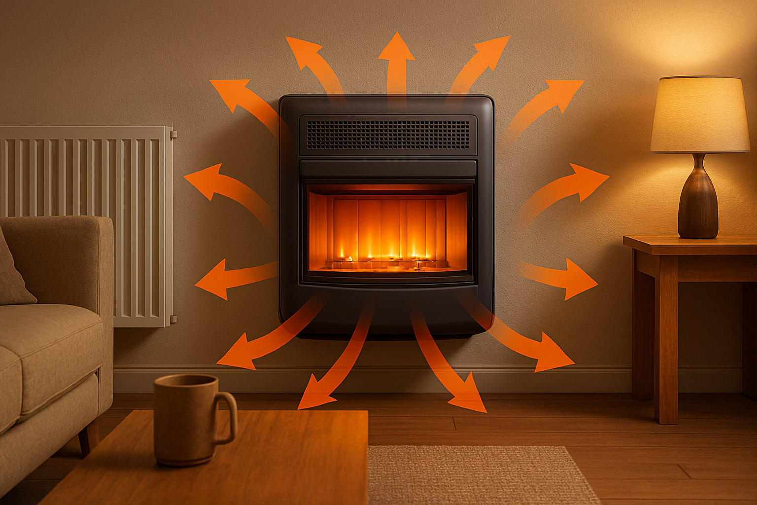 عملکرد و راندمان هیتر گازی دیواری