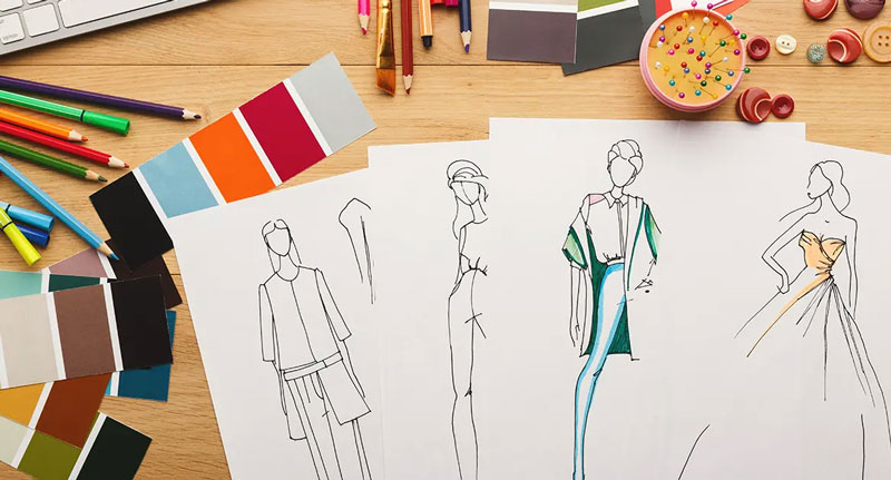 دوره طراحی لباس ساده