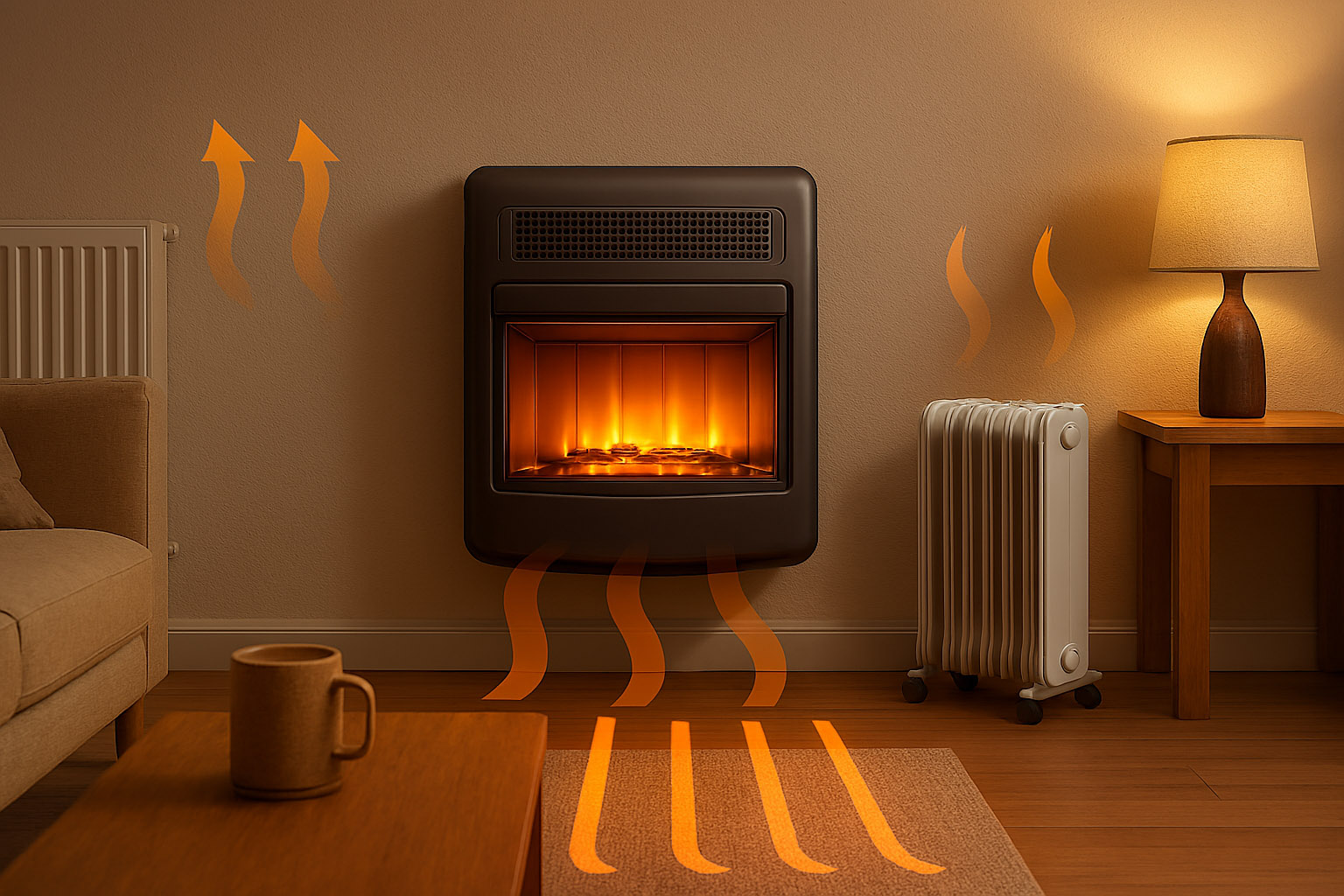 مقایسه با شوفاژ برقی و گرمایش از کف