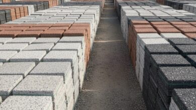 واش بتن در محوطه‌ سازی