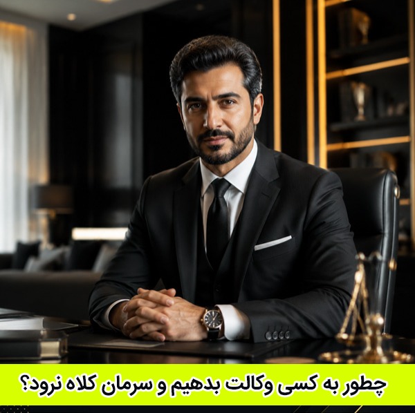 چطور به کسی وکالت بدهیم و سرمان کلاه نرود؟