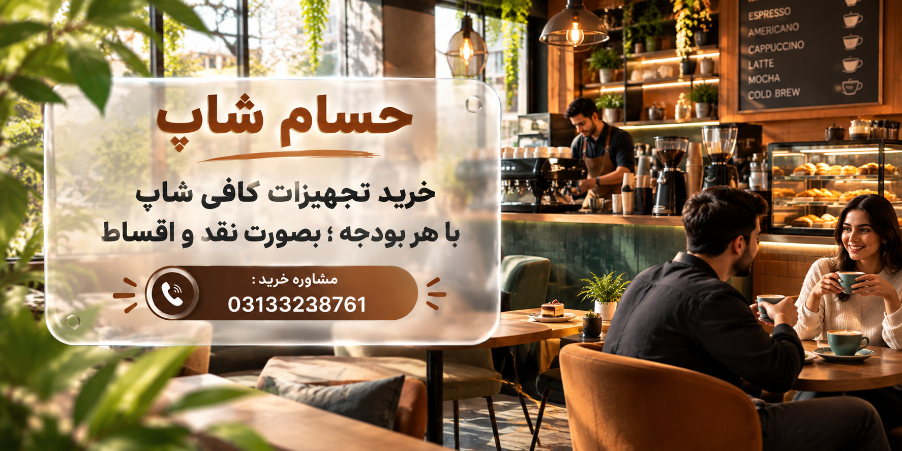تجهیزات ضروری برای کافی شاپ