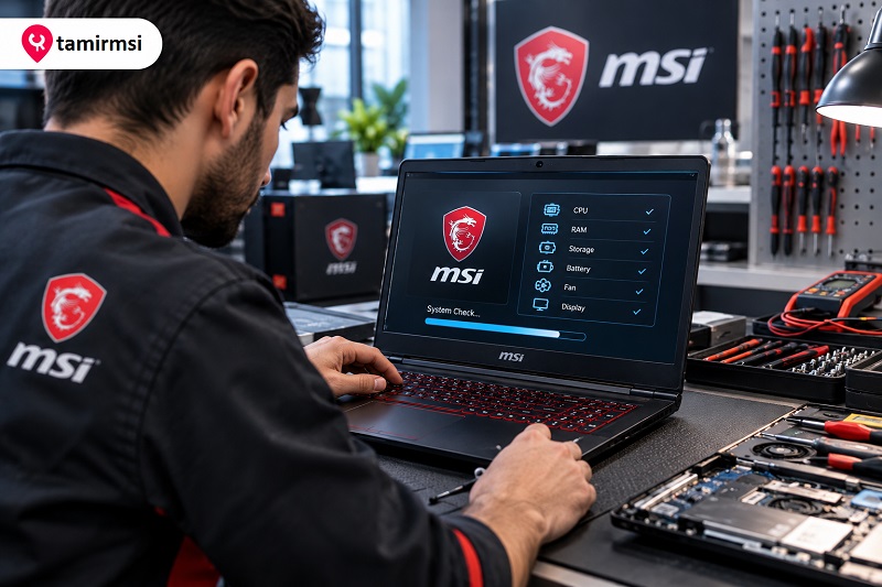 نمایندگی تعمیر msi