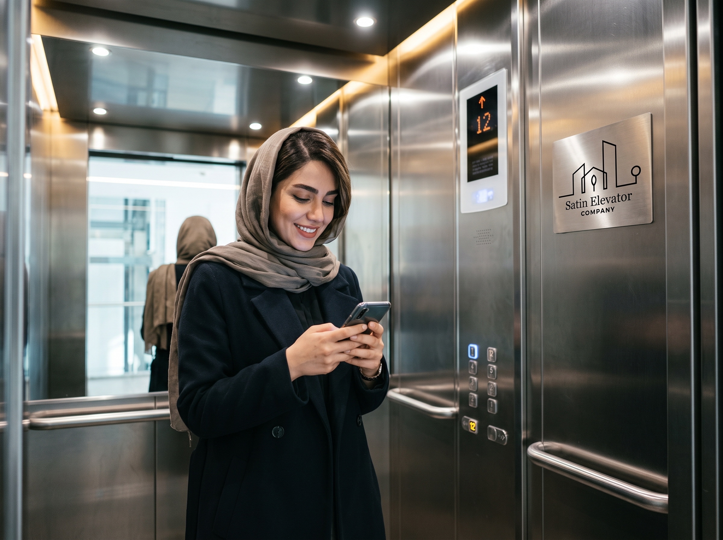 احساس امنیت و آرامش ساکنین با خدمات بهترین شرکت آسانسور