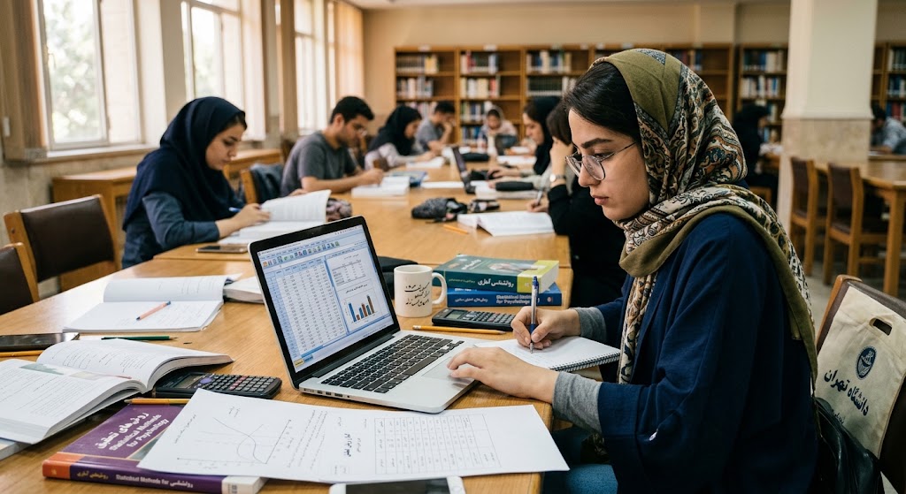 رفع مشکل بخش آماری در پایان نامه روانشناسی با موسسه انجام پایان نامه